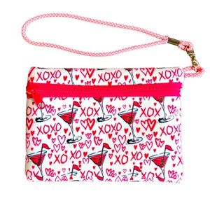 Hand Candy wristlet XOXO Martini